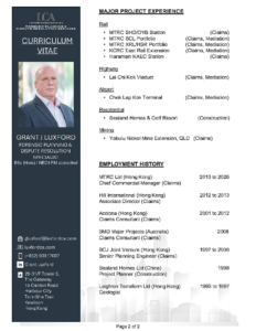 Grant Luxford CV page 2
